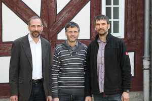 Fabian Pappe, Tobias Pappe und Gero Pappe (v.l.n.r)