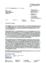Referenzschreiben des Bayrischen Landesamt für Denkmalpflege