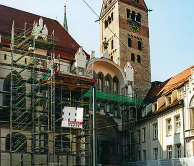Zimmererarbeiten hoher Dom Augsburg und Marienkapelle