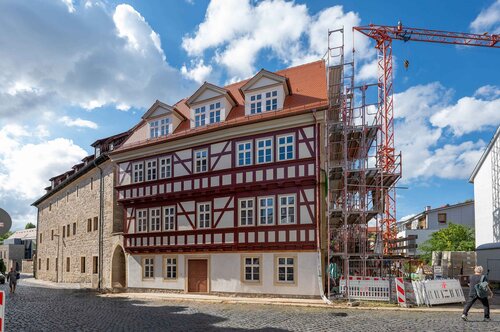 Gebäude des Jahres 2025 „Haus zum grünen Löwen“, Gotthardtstraße 49 in Erfurt