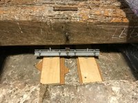 Abfangkonstruktion der Eisenschlaudern