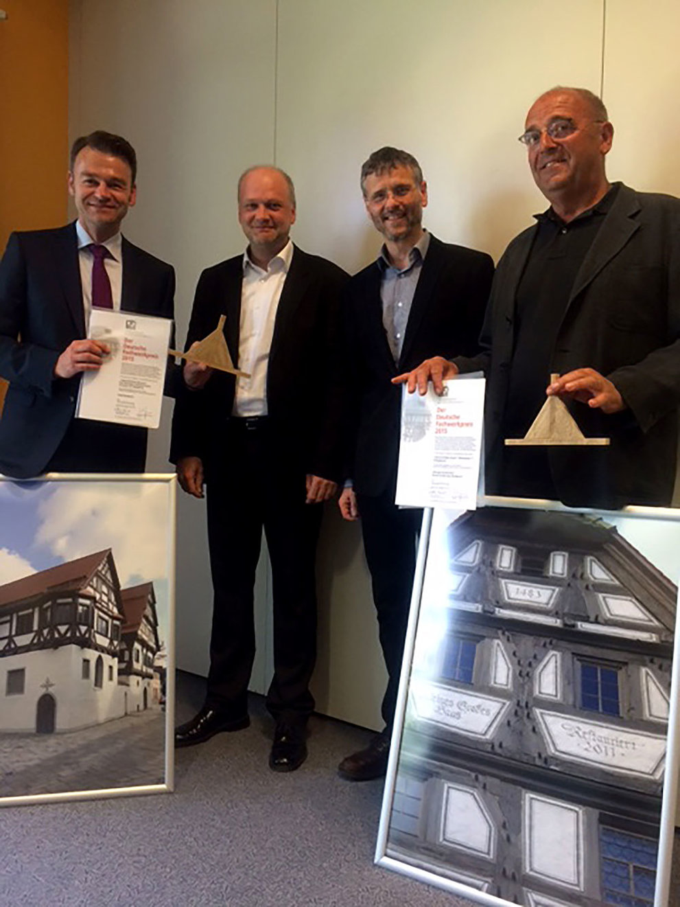 Verleihung des Deutschen Fachwerkpreises in Halberstadt am 23.04.2015