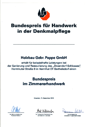 Bundespreis der Denkmalpflege